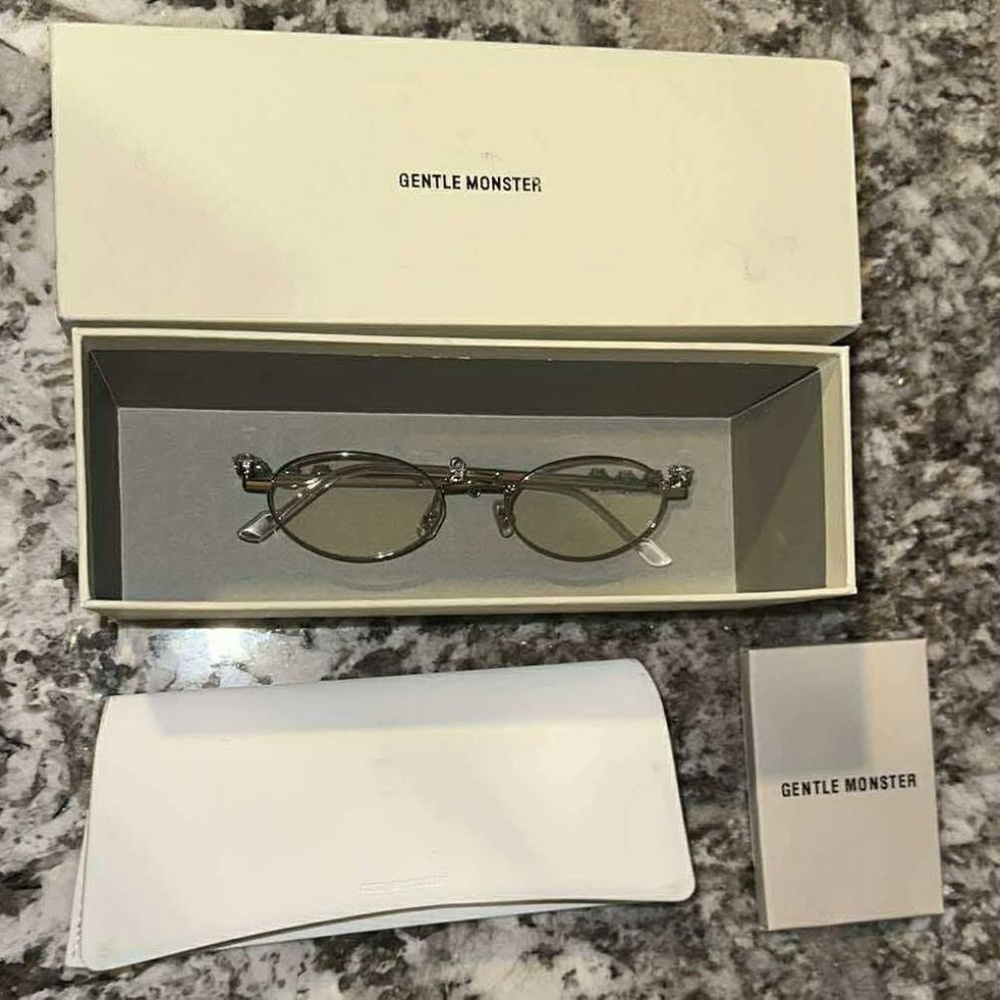 Gentle Monster x D'heygere Pierced 02 Glasses & Case